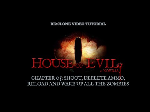 House of evil - Surival Horror στη Unity - Chapter 05: Shoot, reload and wake up all the zombies