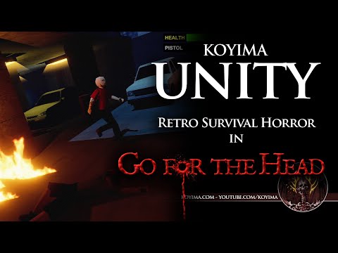 Go for the Head - 32bit Retro Survival Horror in Unity - PS1/PSX style